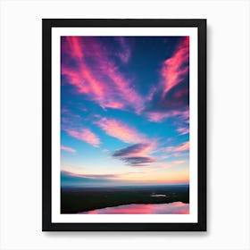 Sky At Sunset Art Print