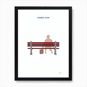 Forrest Gump Art Print