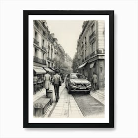 Paris Street Art Print