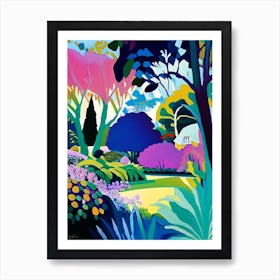 Keirunga Gardens, New Zealand Abstract Still Life Art Print