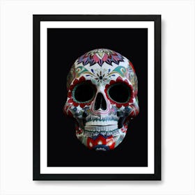 Day Of The Dead Skull Art Print