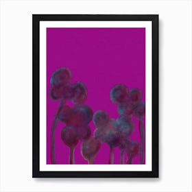 Flowers In The Sky Art Print