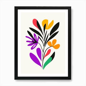 Abstract Floral Painting 13 Poster