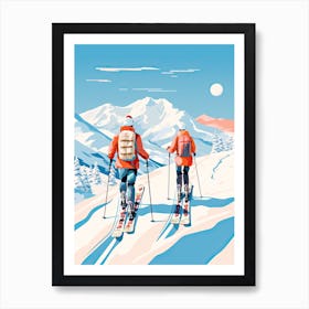 Portillo   Chile, Ski Resort Illustration 2 Art Print