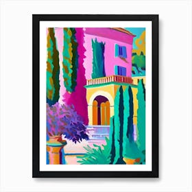 Villa Medici, 1, Italy Abstract Still Life Art Print