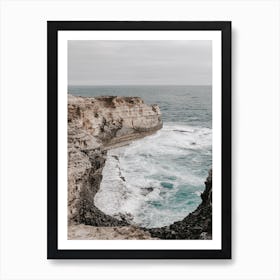 Rocky Ocean Cliffs Art Print