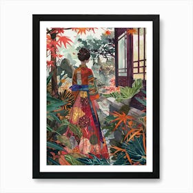 In The Garden Yuyuan Garden China 4 Art Print