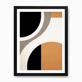 Wolfsburg Whirl, Geometric Bauhaus Art Print