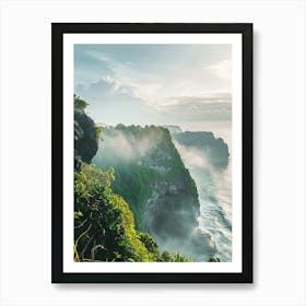 Cliffs Of Bali Art Print