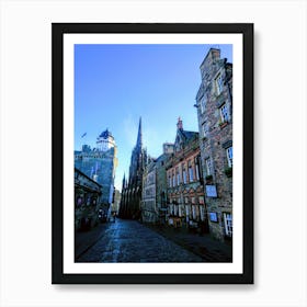 The Royal Mile, Edinburgh, Scotland Art Print