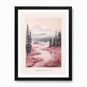 Dreamy Winter National Park Poster  Durmitor National Park Montenegro 2 Art Print