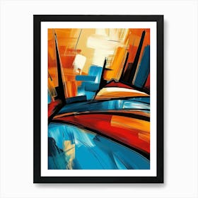 Abstract Painting 2177 Art Print