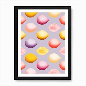 Lemons Art Print