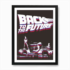 Back To The Future 1 Art Print