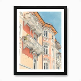 Zurich Europe Travel Architecture 1 Art Print