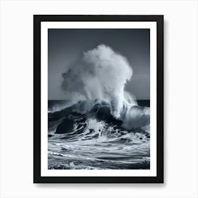 Crashing Waves 1 Art Print