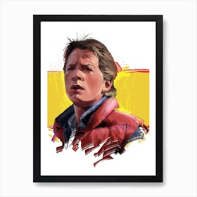 Marty Mcfly - Back to the Future print by 2ToastDesign