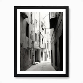 Split, Croatia, Photography In Black And White 2 Art Print