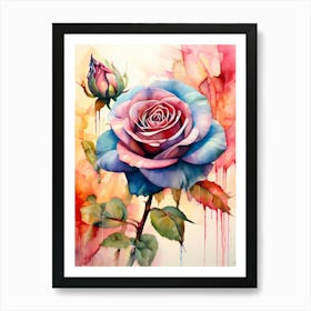 Rose Painting 2 Art Print