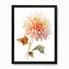 Dahlia 1 Art Print