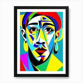 Face Of Man Art Print