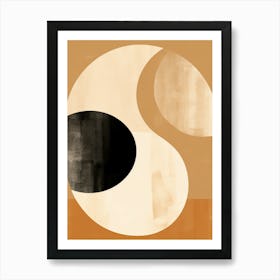 Ivory Herne Geometric Whispers Art Print