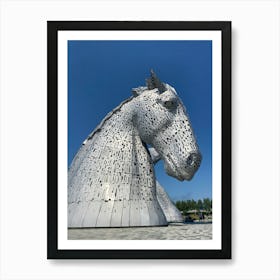 Kelpies 3 Art Print