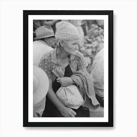 Day Laborer Employed In Cotton Picking, Lake Dick Project, Arkansas By Russell Lee Art Print