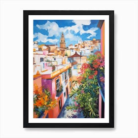 Seville Spain 3 Fauvist Painting Art Print