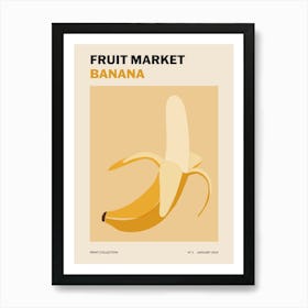 Fruit Market No. 2 Banana Art Print