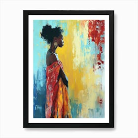 Celestial Harmony, Boho Art Style 1 Art Print