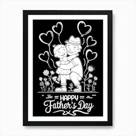 Happy Father'S Day 1 Art Print