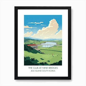 The Club At Nine Bridges   Jeju Island South Korea Art Print