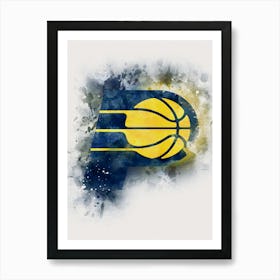 Indiana Pacers 4 Art Print