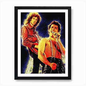 Spirit Of Freddie Mercury & Brian May Art Print