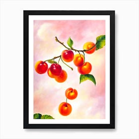 Surinam Cherry Painting Fruit Art Print