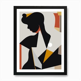 Abstract Woman 1 Art Print