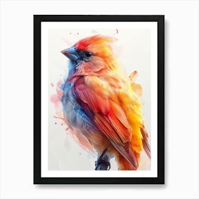 Colorful Bird 1 Art Print