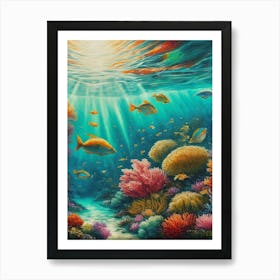Underwater Oasis Art Print