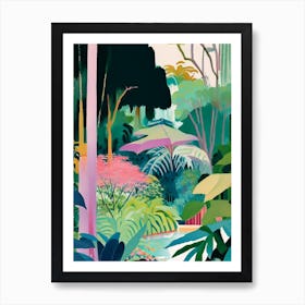 Shanghai Botanical Garden, China Abstract Still Life Art Print