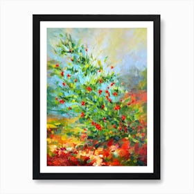 Crown Of Thorns 2 Impressionist Painting Art Print