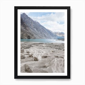 Lake In Mountains Art Print