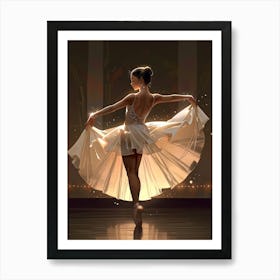 Ballerina 3 Art Print