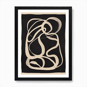 Abstract Lines 33 Art Print