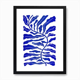 Blue Kelp Art Print