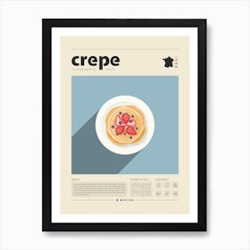 Crepe Art Print