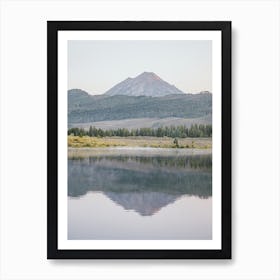 Mountain Reflection Art Print