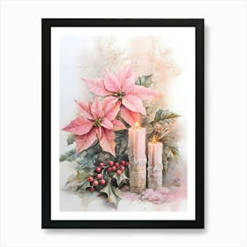 Poinsettia 2 Art Print