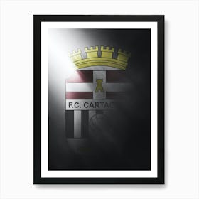 Cartagena Spain Football Poster Art Print