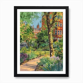 Chelsea Physic Garden London Parks Garden 7 Painting Art Print